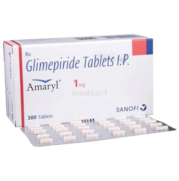 amaryl 1mg tablet 30's